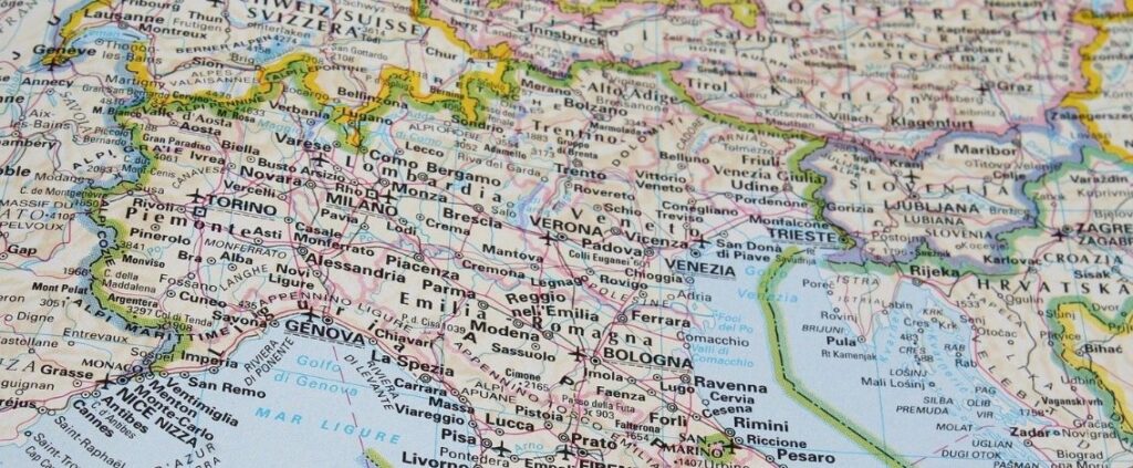 Dal 26 aprile i nuovi colori delle regioni italiane quasi tutte in giallo