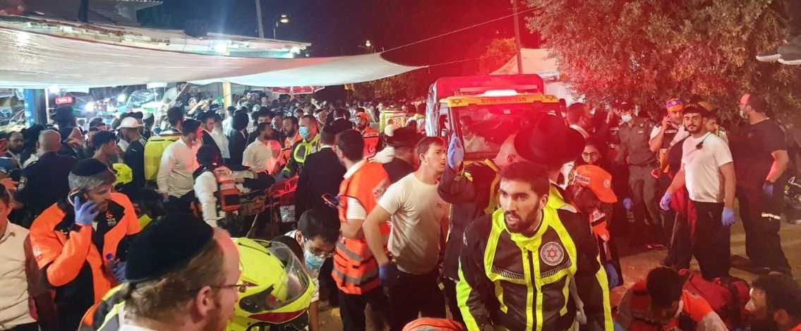 Israele, un raduno religioso finisce in tragedia con 44 morti