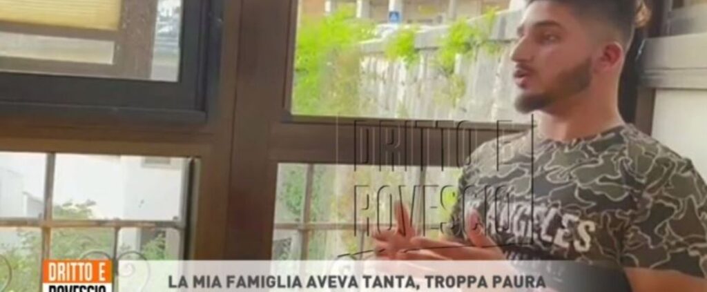 Dritto e Rovescio, il fidanzato di Saman se fossi andato a casa con lei, sarei morto anche io