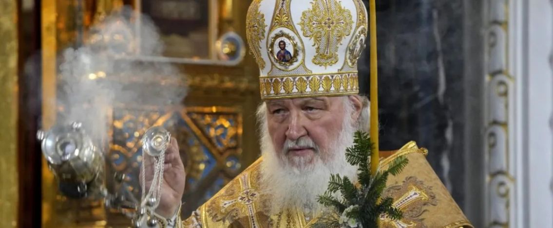 Kirill, il Patriarca di Mosca, nell'elenco dei sanzionati dall'UE