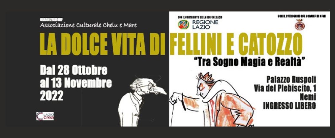 La Dolce Vita di Federico Fellini e Leo Catozzo rivive a Nemi