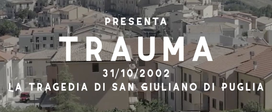 «Trauma - La tragedia di San Giuliano di Puglia», il documentario su Rete 4