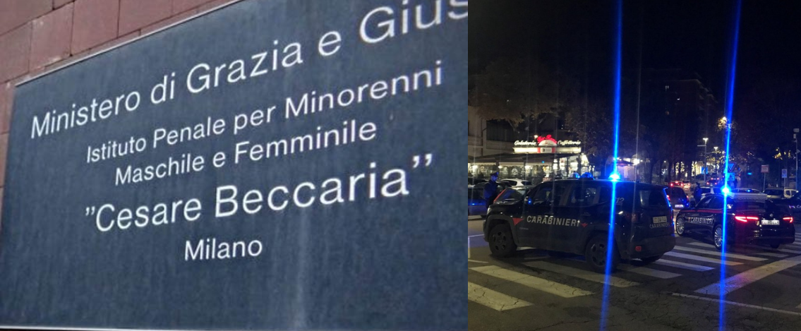 Carcere minorile di Milano Cesare Beccaria, 7 persone evase