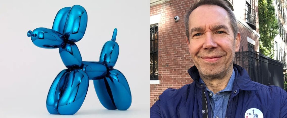 Distrugge per sbaglio una scultura di Jeff Koons, danno dal valore inestimabile