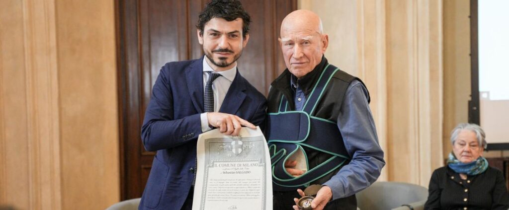 Il Sindaco Sala conferisce il Sigillo della Città a Sebastião Salgado