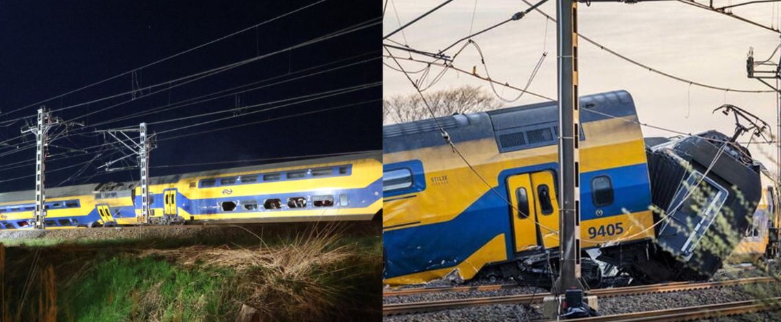 Incidente ferroviario in Olanda, un morto e decine i feriti