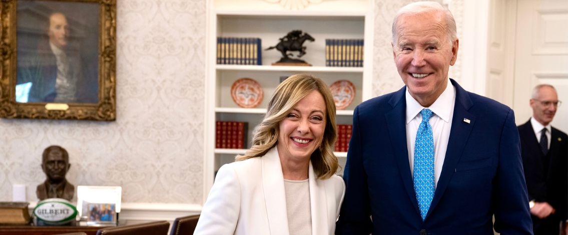 Bilaterale Italia-Usa, Biden “Giorgia e io siamo grandi amici”