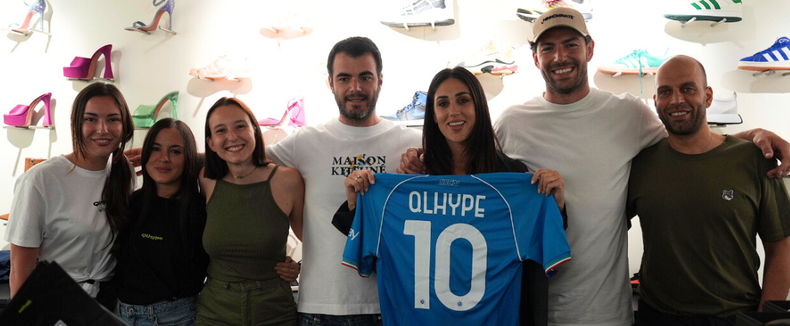 Qlhype: grande successo a Napoli per l’apertura del temporary store. Ospiti i co founder Cecilia Rodriguez e Ignazio Moser