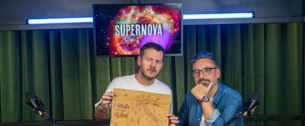 Brunori Sas racconta vari aneddoti: «Produco vino, io assaggio»