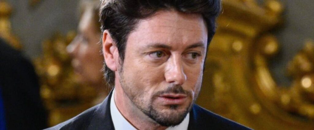Mediaset blocca l'ospitata di Giambruno a Belve?