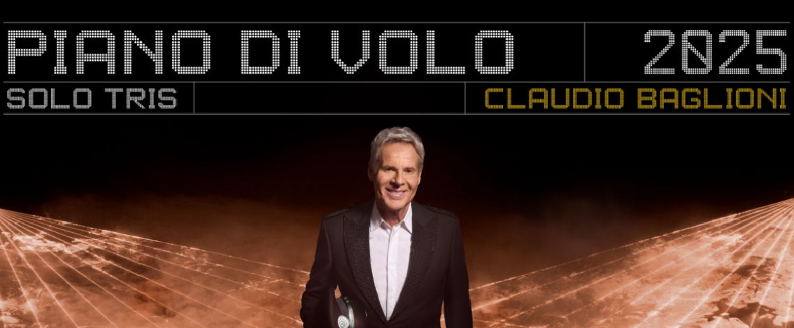 Claudio Baglioni: 10 nuovi concerti in 6 teatri del Sud Italia. Le date