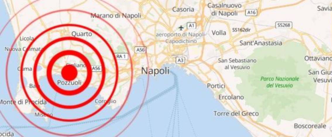 Terremoto ai Campi Flegrei: la situazione, panico a Napoli