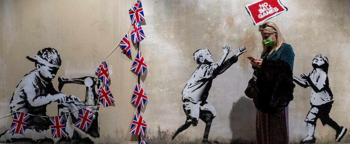olio su tela o truffa su muro perché non andare a vedere le mostre su banksy