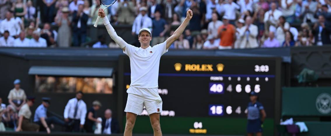 Wimbledon, la vittoria di Sinner ci porta in una nuova dimensione sportiva Wimbledon, la vittoria di Sinner ci porta in una nuova dimensione sportiva