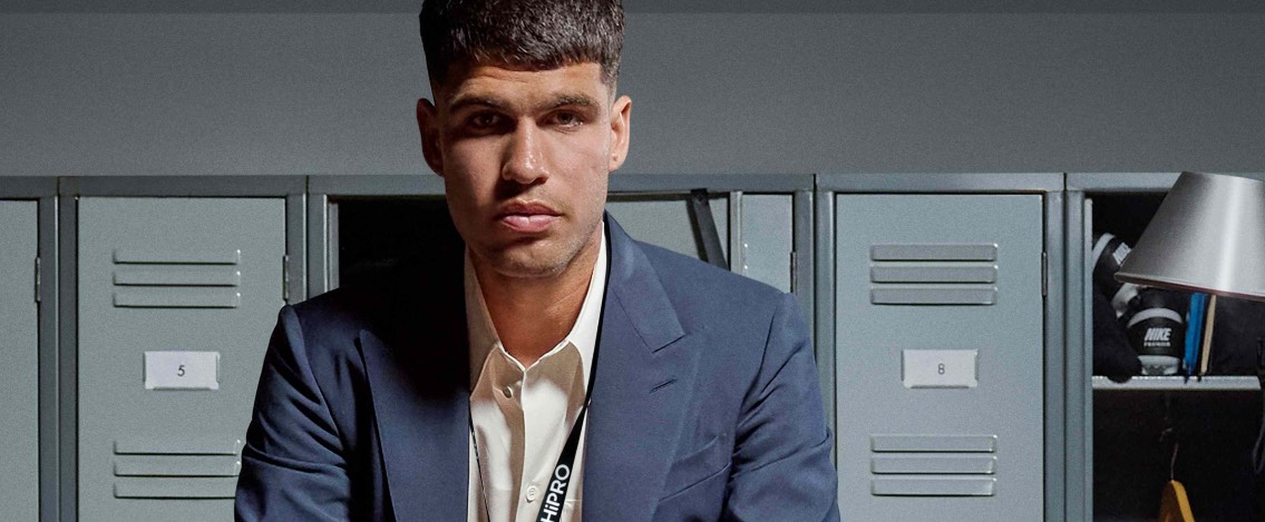 HiPRO sceglie Carlos Alcaraz come volto globale del brand HiPRO sceglie Carlos Alcaraz come volto globale del brand