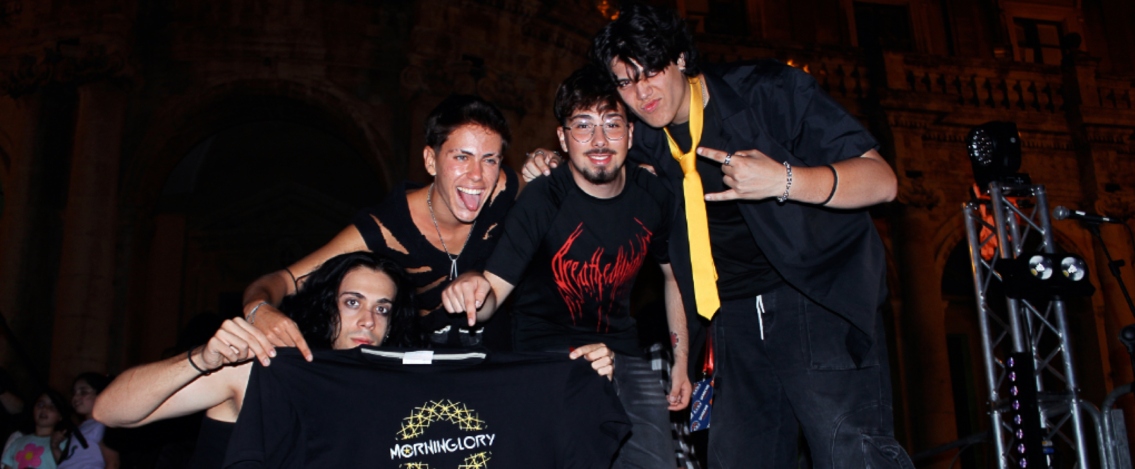 morninglory la rock band siciliana vola alla finale nazionale di sanremo rock
