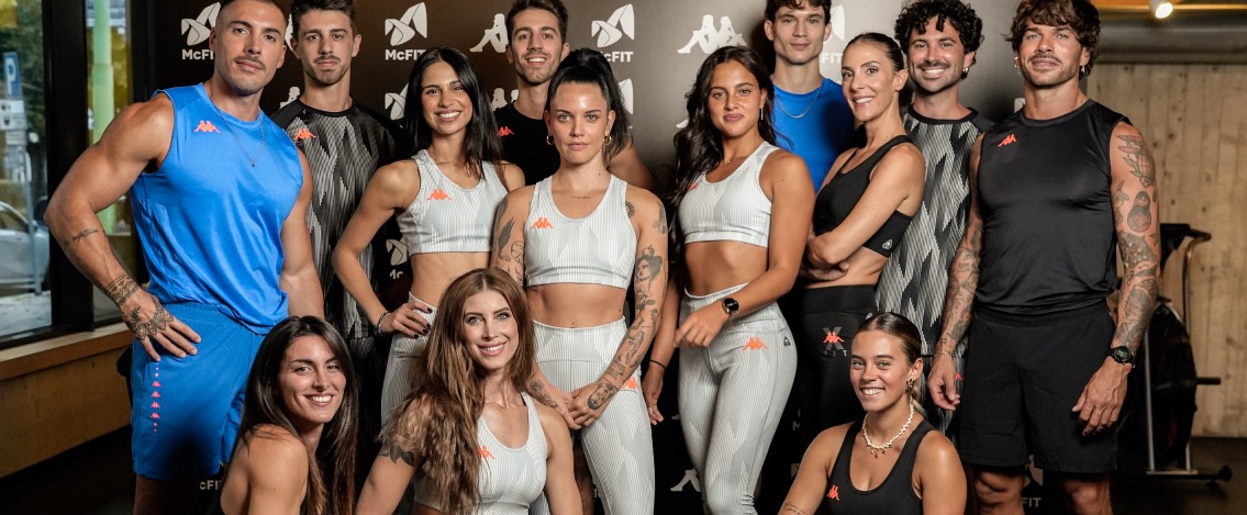 Energia, stile e community: McFIT e Kappa insieme per una nuova partnership Energia, stile e community: McFIT e Kappa insieme per una nuova partnership