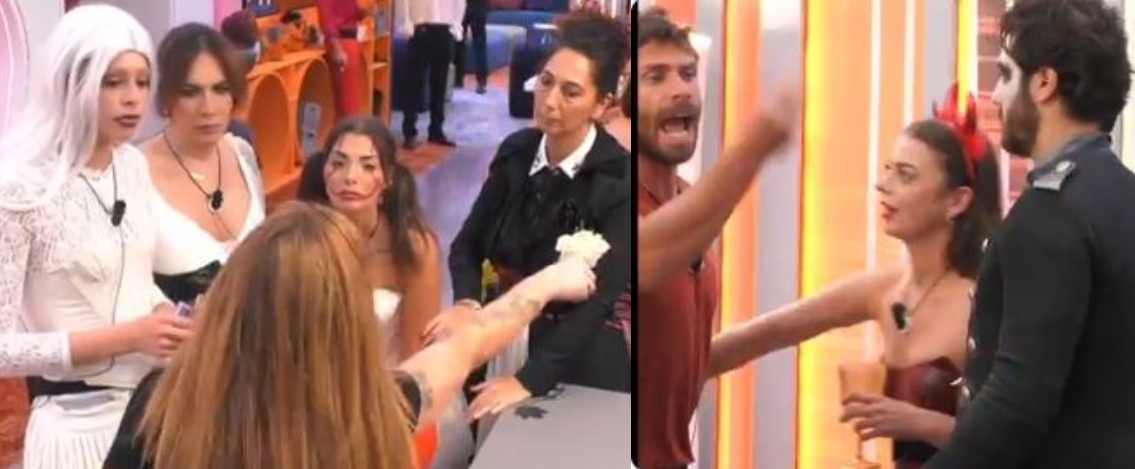 Grande Fratello, scattano scintille. Domenico sbotta: “Non vi dovete permettere” Grande Fratello, scattano scintille. Domenico sbotta: “Non vi dovete permettere”