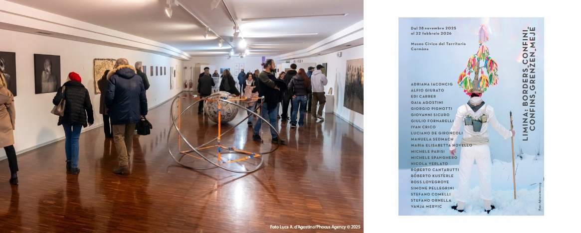 Il Museo Civico del Territorio di Cormòn accoglie “LIMINA: Borders_Confini_Confins_Grenzen_Meje” fino al 22 febbraio 2026