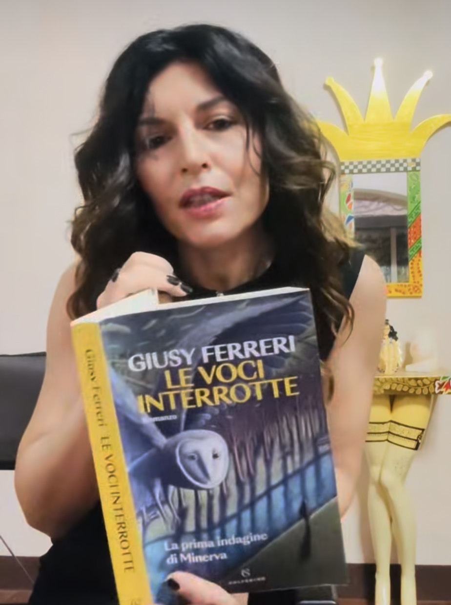 giusy ferreri esordio da scrittrice il suo giallo voci interrotte nasce dalla statua di minerva a pavia da 361magazine.com giusy ferreri esordio da scrittrice il suo giallo voci interrotte nasce dalla statua di minerva a pavia
