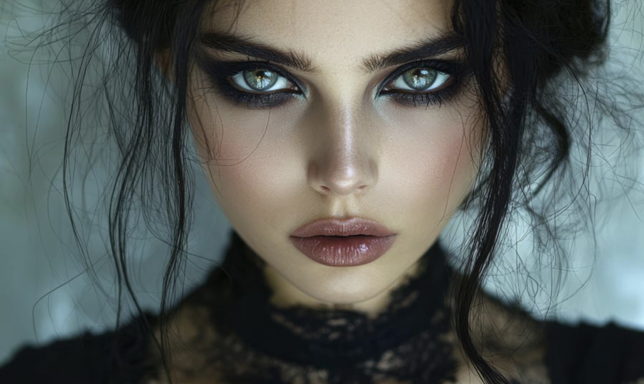 dark romance il fascino misterioso del make up per halloween da 361magazine.com dark romance il fascino misterioso del make up per halloween